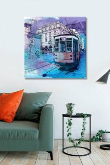 999Store    Blue Canvas home_decor paintings