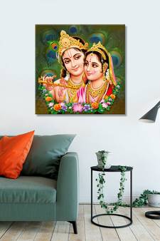 999Store    Green Canvas home_decor paintings