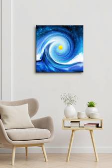 999Store    Blue Canvas home_decor paintings