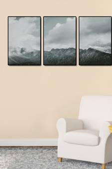 999Store    Grey wood home_decor paintings