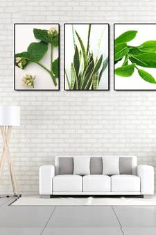 999Store    Green wood home_decor paintings