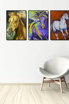 999Store    Grey wood home_decor paintings