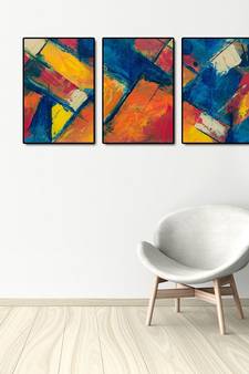 999Store    Multicolor wood home_decor paintings