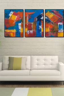 999Store    Brown wood home_decor paintings