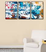 999Store    Blue wood home_decor paintings