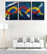 999Store    Blue wood home_decor paintings