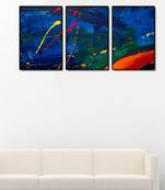 999Store    Blue wood home_decor paintings