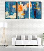 999Store    Blue wood home_decor paintings