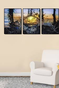 999Store    Grey wood home_decor paintings