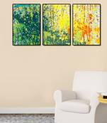 999Store    Green wood home_decor paintings