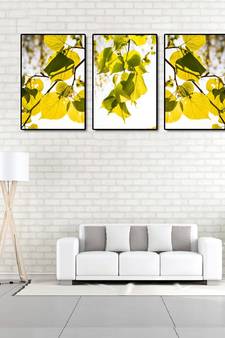 999Store    Green wood home_decor paintings