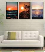 999Store    Brown wood home_decor paintings