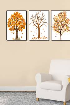 999Store    White wood home_decor paintings