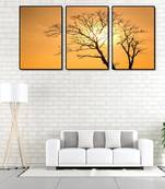 999Store    Brown wood home_decor paintings