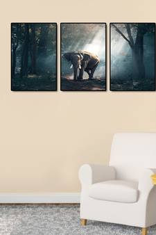 999Store    Grey wood home_decor paintings