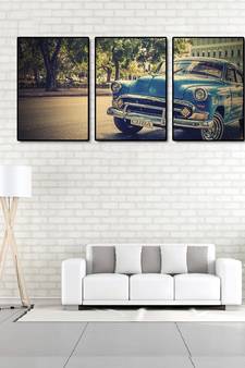 999Store    Brown wood home_decor paintings