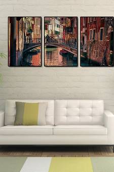 999Store    Brown wood home_decor paintings