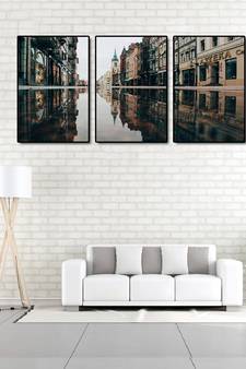 999Store    Brown wood home_decor paintings