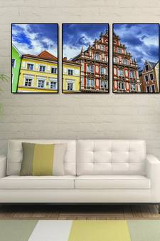 999Store    Multicolor wood home_decor paintings