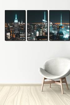 999Store    Black wood home_decor paintings