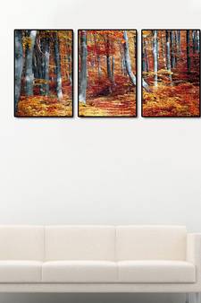 999Store    Brown wood home_decor paintings