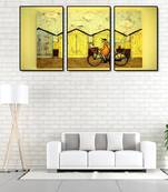 999Store    Yellow wood home_decor paintings