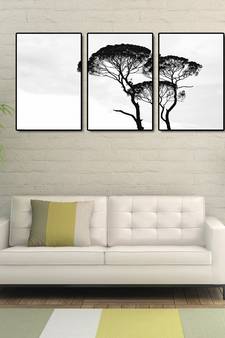 999Store    White wood home_decor paintings
