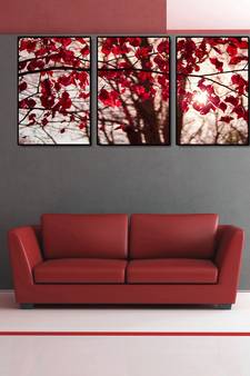 999Store    Red wood home_decor paintings