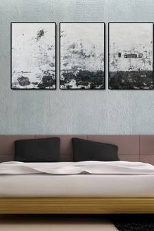 999Store    Grey wood home_decor paintings