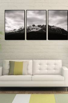 999Store    Black wood home_decor paintings