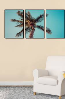 999Store    Blue wood home_decor paintings