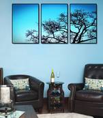 999Store    Blue wood home_decor paintings