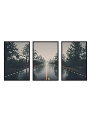 999Store    Grey wood home_decor paintings 2