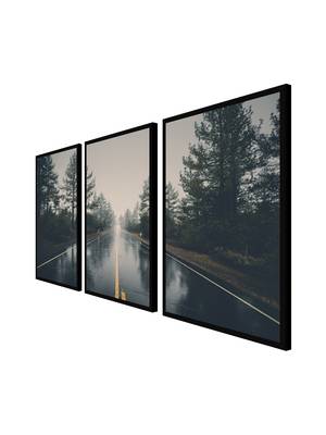999Store    Grey wood home_decor paintings 3