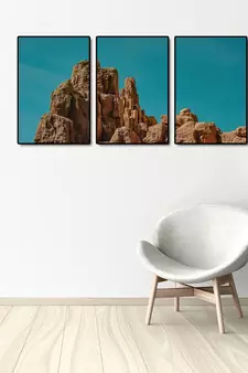 999Store    Brown wood home_decor paintings