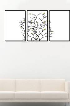 999Store    White wood home_decor paintings