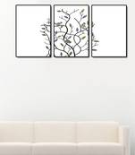 999Store    White wood home_decor paintings