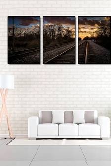 999Store    Brown wood home_decor paintings