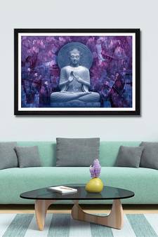 999Store    Blue Canvas home_decor paintings
