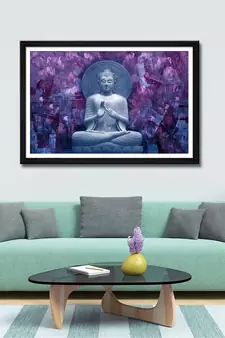999Store    Blue Canvas home_decor paintings