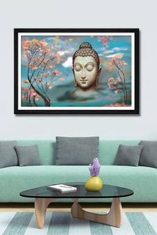 999Store    Blue Canvas home_decor paintings