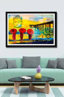 999Store    Yellow Canvas home_decor paintings