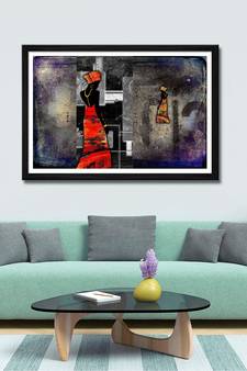 999Store    Black Canvas home_decor paintings