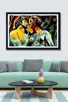 999Store    Yellow Canvas home_decor paintings