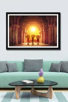 999Store    Brown Canvas home_decor paintings