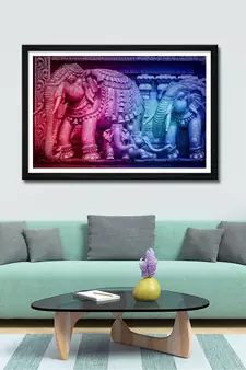 999Store    Blue Canvas home_decor paintings