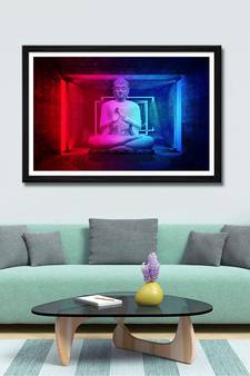 999Store    Blue Canvas home_decor paintings