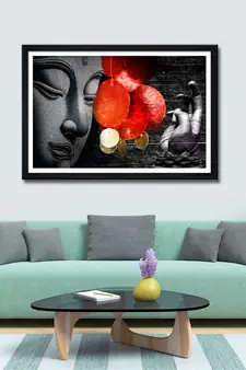 999Store    Black Canvas home_decor paintings
