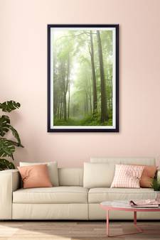 999Store    Green  Canvas home_decor paintings