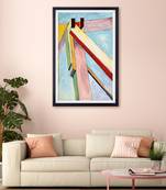 999Store    Blue  Canvas home_decor paintings